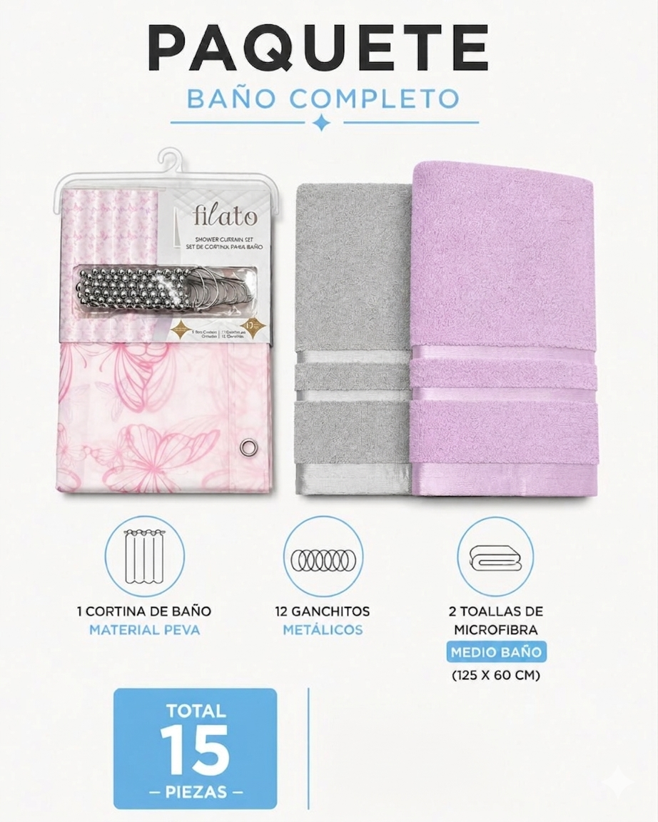 PAQUETE BAÑO COMPLETO